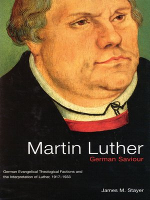 cover image of Martin Luther, German Saviour